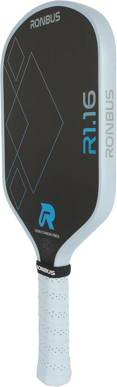 R1.16/R2.16/R3.16 Raw Toray T700 Carbon Fiber Pickleball Paddle with 16 mm Polypropylene Honeycomb Core