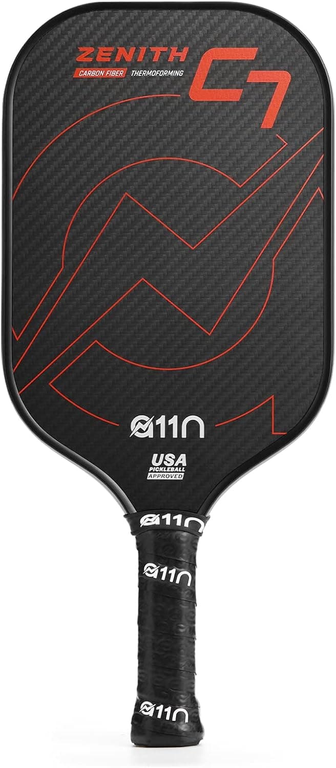 A11N Zenith Pickleball Paddle 16mm | T-700 Carbon Fiber with Foam Injected Walls | Enlarged Sweet Spot | Elongated or Wide Body Shape