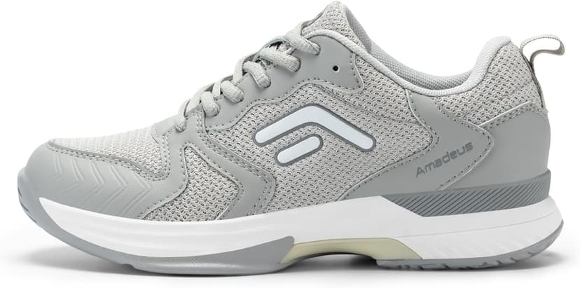 FitVille Wide Pickleball Shoes for Women Outdoor Court Lightweight Tennis Shoes Womens Ultra Cushioning Court Shoes with Arch Support & Wide Toe Box