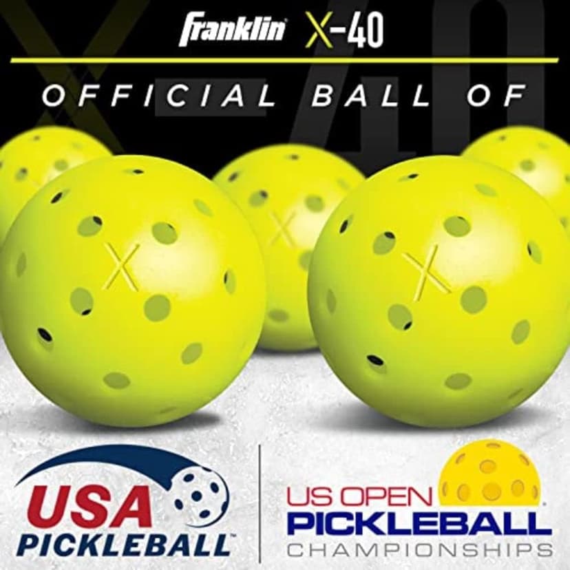 Franklin Sports Portable Outdoor Pickleball Net - Regulation Size 22' Foot Net with Travel Bag