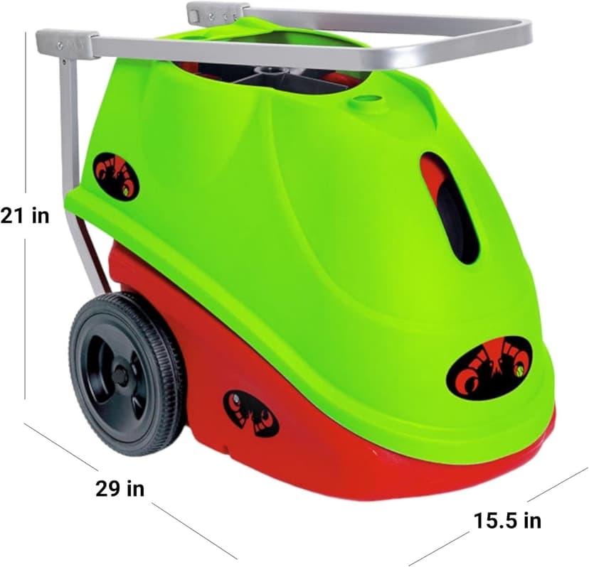 Pickleball Machine – Full-Featured – Adjustable Topspin, Backspin, & Lobs, Random Oscillation, Ball Speed (20-60MPH), Lightweight & Portable, Holds 125 Balls, with Multi-Function Remote