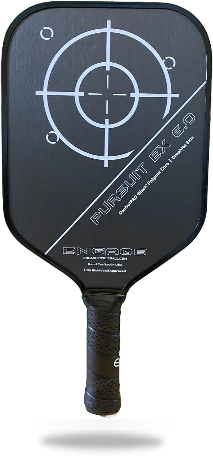 Engage Pickleball Pursuit EX 6.0 Graphite Skin Made in America Pickleball Paddle
