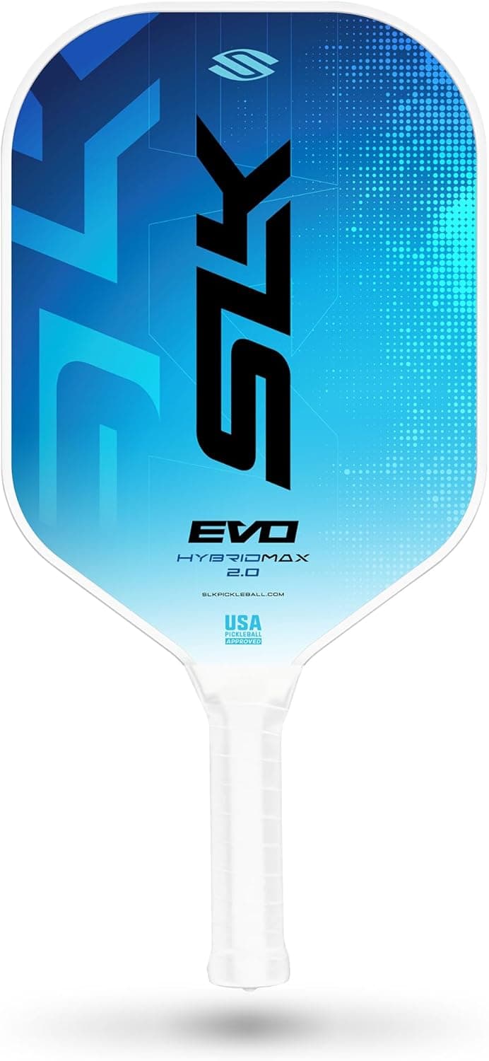 Selkirk Sport SLK Evo Pickleball Paddle | Evo Power | Evo Control | Evo Hybrid | Fiberglass Pickleball Racket | Carbon Fiber Pickleball Paddle with SpinFlex Surface