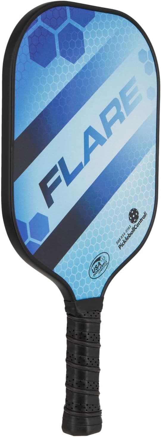 Rally Flare Graphite Pickleball Paddle – 2025 & Original Versions | Lightweight Design, Durable Polymer Core, Carbon or Graphite Face, USAPA Approved
