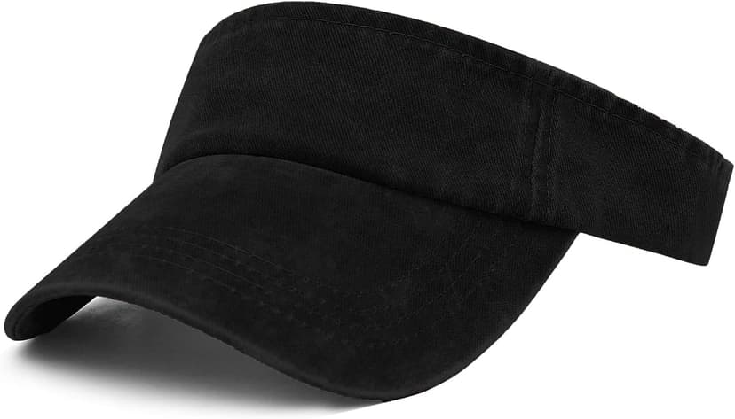 ANDICEQY Sport Sun Visor Hats Adjustable Empty Top Baseball Cap Cotton Ball Caps for Women and Men