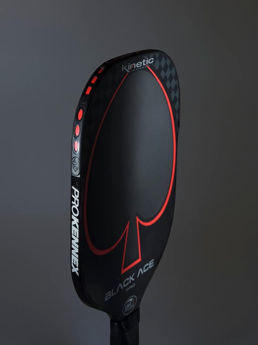 PROKENNEX Black Ace Pro - Pickleball Paddle with Toray 700 Carbon Fiber Face - Comfort Pro Grip - USAPA Approved