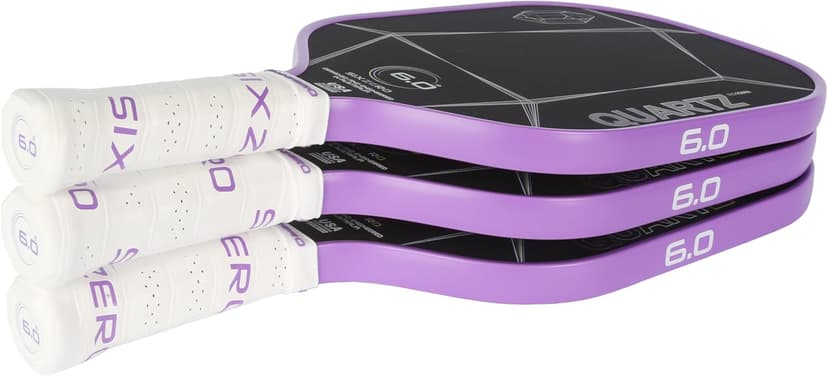 Quartz Pickleball Paddle - Affordable, Premium Construction, Raw Carbon