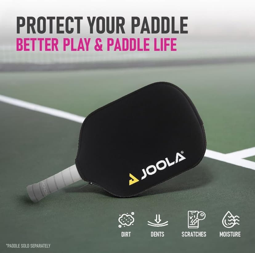 JOOLA Magnus Pickleball Paddle Cover - Protective Neoprene Sleeve Tyson McGuffin Magnus Pickleball Paddle - Fits Extra Long & Elongated Paddles Including 14mm & 16mm - Padded Travel Case
