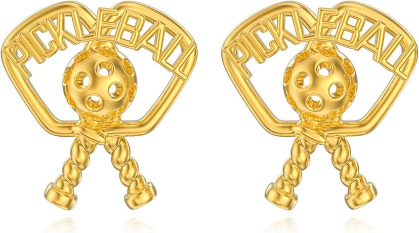 MONGAS Lotus/Cherry/Turtle/Seahorse/Ladybug/Daisy/Spike/Horse/Dachshund/Pickleball/Dragon/Earrings Sterling Silver Screw Back Stud Earrings Jewelry for Women