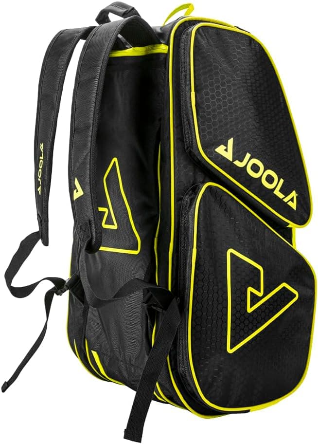JOOLA Tour Elite Pro Pickleball Bag – Backpack & Duffle Bag for Paddles & Pickleball Accessories – Thermal Insulated Pockets Hold 4+ Paddles - Includes Fence Hook