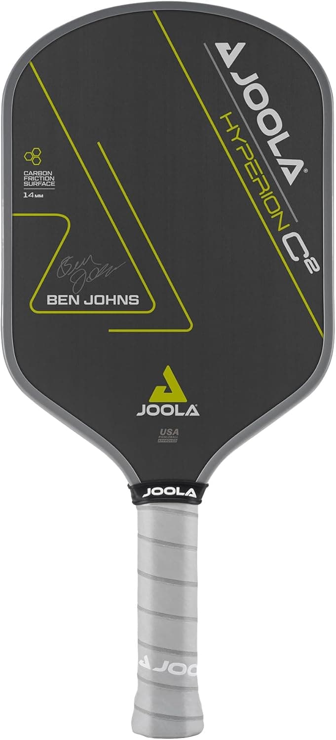 JOOLA Professional Pickleball Paddles – Charged Surface Technology for Power & Feel – Select Perseus or Hyperion Shape – Fully Encased Carbon Fiber – USAP Approved – Well Balanced w/Pop & Control