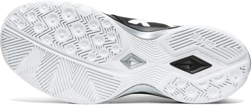 ASICS Women's Gel-Tactic 2 Volleyball Shoes, 11, Black/Silver
