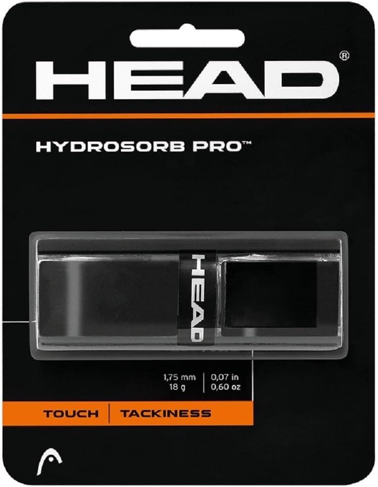 HEAD Hydrosorb Pro Tennis Racquet Replacement Grip - Tacky and Firm - Choice of Color