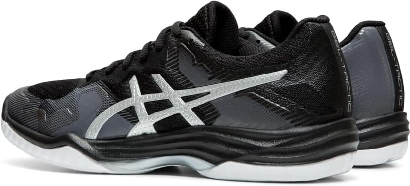 ASICS Women's Gel-Tactic 2 Volleyball Shoes, 11, Black/Silver