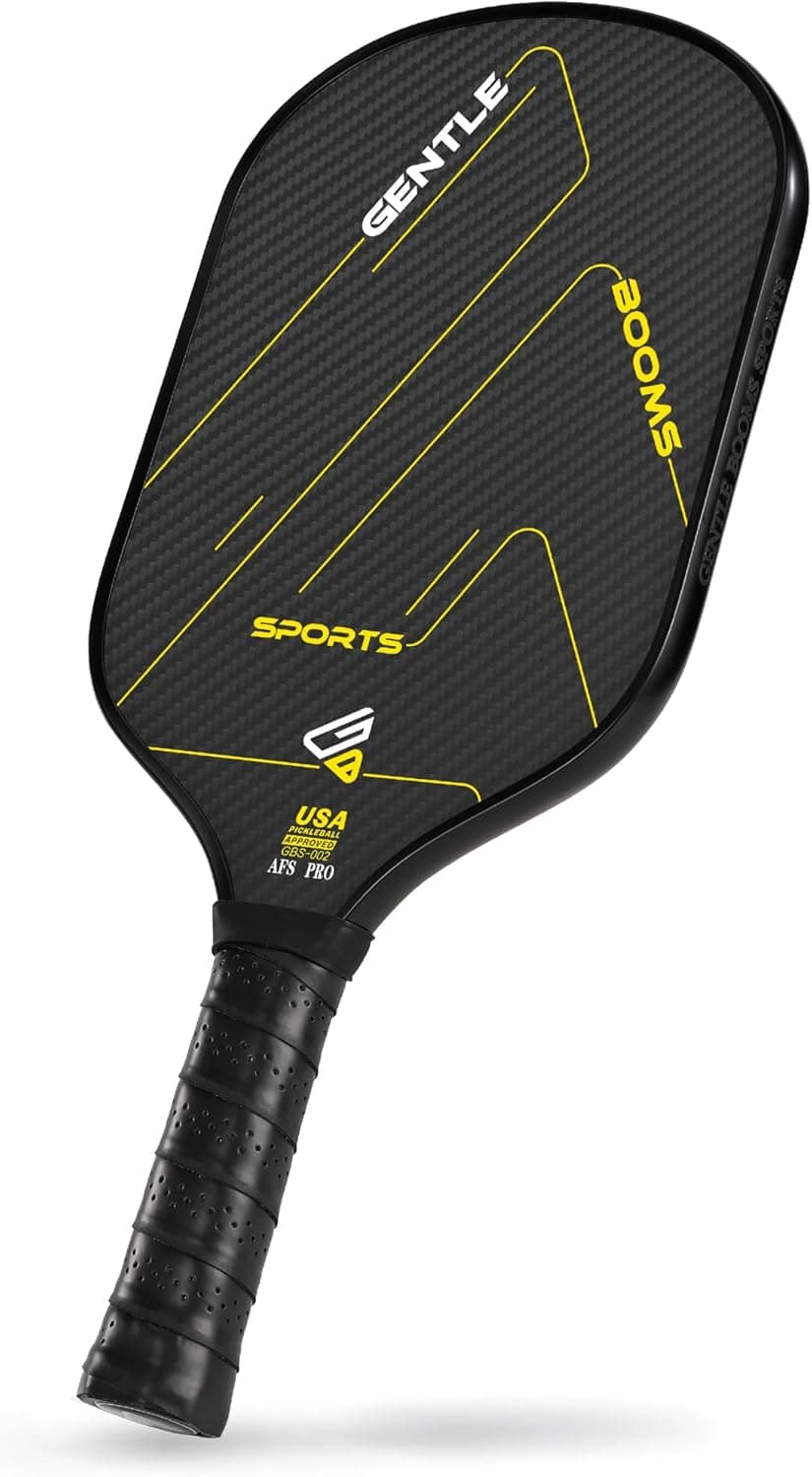 Pickleball Paddles,3K Raw T700 Carbon Fiber Pickleball Paddle with High Grit & Spin,Aerospace-Grade Ultra-Light Titanium-Aluminum Honeycomb Core & Face,The Pickleball Rackets for Novice & Pro Players