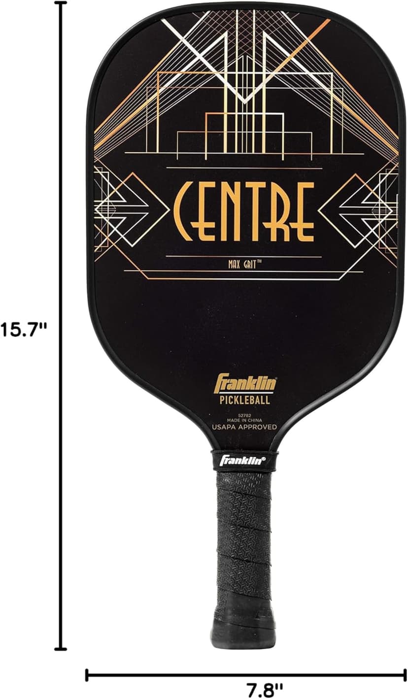 Franklin Sports Pro Pickleball Paddles - Pro Player Carbon Fiber Tournament Pickleball Paddles - USA Pickleball (USAPA) Approved - 13mm Core
