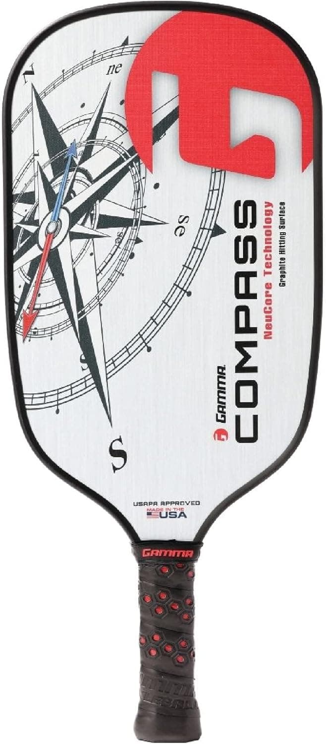 GAMMA Made in The USA Pickleball Paddles, NeuCore & Sensa Polycore Technology, Textured Graphite, Honeycomb Grip, USAPA Approved, Realiable, Additonal Power & Control