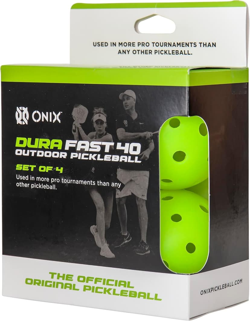 Onix Pickleball Outdoor Balls - Pure 2 and Dura 40
