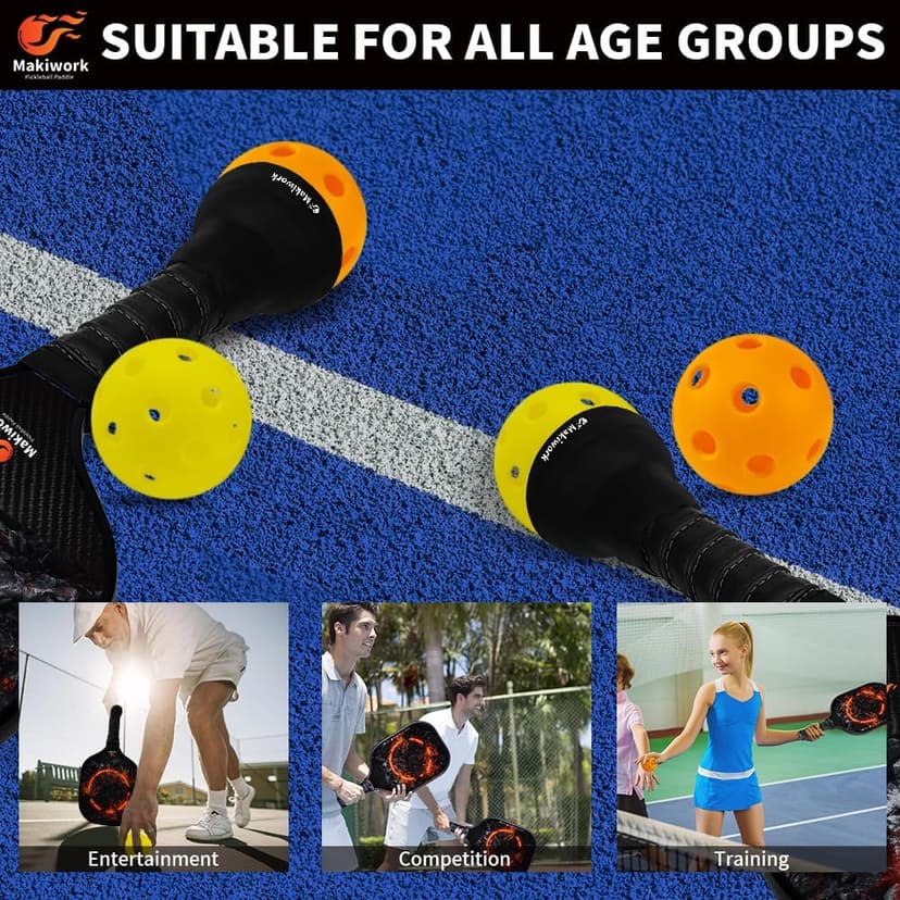 Pickleball Ball Retriever Silicone Pickleball Grabber and Picker