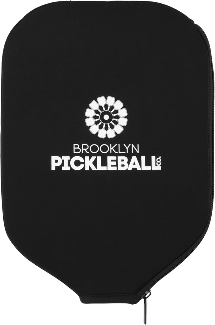Brooklyn Pickleball Co. | Pickle Ball Paddle Cover | 13mm or 14mm Paddles up to 8" Wide | Single Case | Racket Sleeve | Protective Head Cover