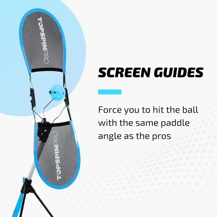 The TopspinPro for Pickleball - Training Aid, Learn Topspin in 2 Minutes a Day