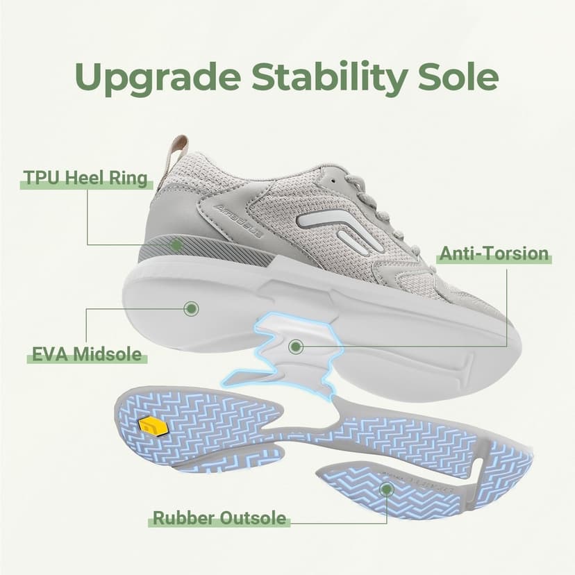FitVille Wide Pickleball Shoes for Women Outdoor Court Lightweight Tennis Shoes Womens Ultra Cushioning Court Shoes with Arch Support & Wide Toe Box