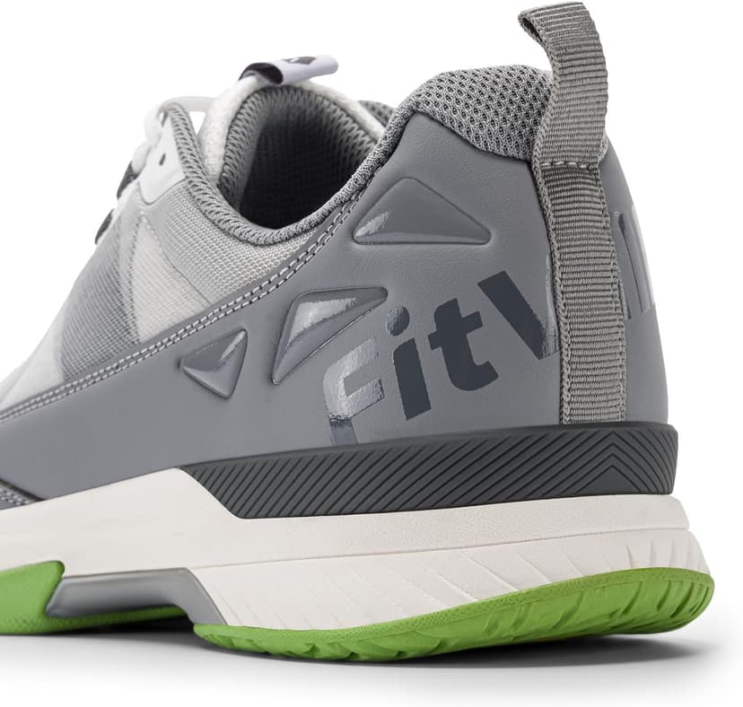 FitVille Wide Tennis Shoes for Men Pickleball Shoes Lightweight Breathable All Court Athletic Shoes with Arch Support & Wide Toe Box