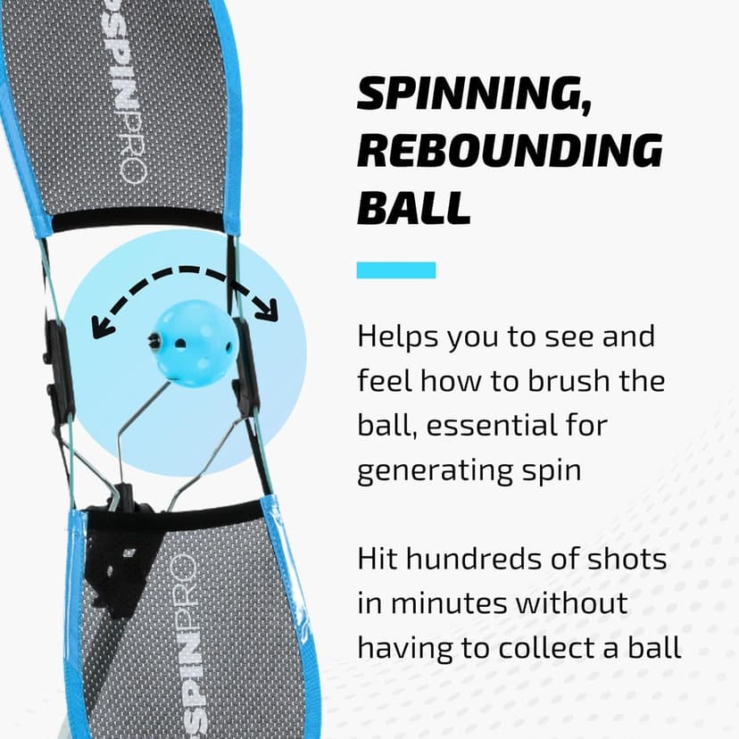 The TopspinPro for Pickleball - Training Aid, Learn Topspin in 2 Minutes a Day