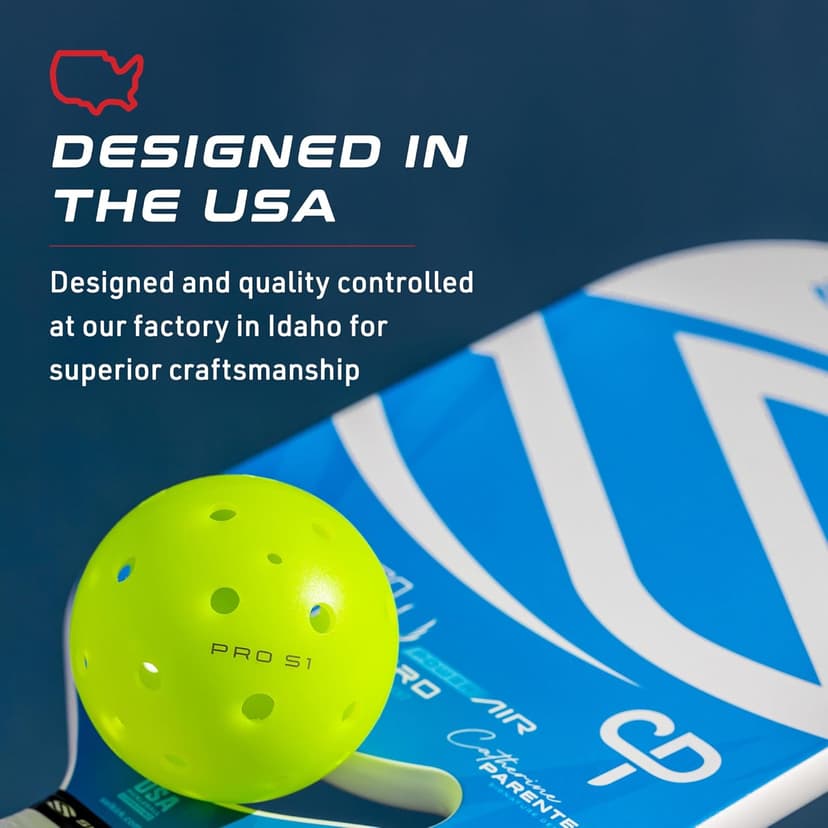 Selkirk Pro S1 Ball | Crack-Resistant | 38 Hole Outdoor Pickleball Balls | USAPA Approved Pickle Ball for Tournament Play | Advanced Aerodynamics |