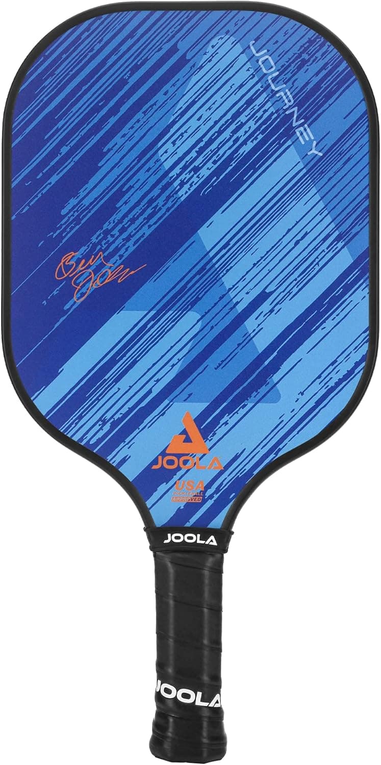 JOOLA Journey Pickleball Paddle – Fiberglass Graphite Surface for More Power – Lightweight Pickleball Paddle w/Increased Control - Multiple Colors & Designs - USAPA Approved