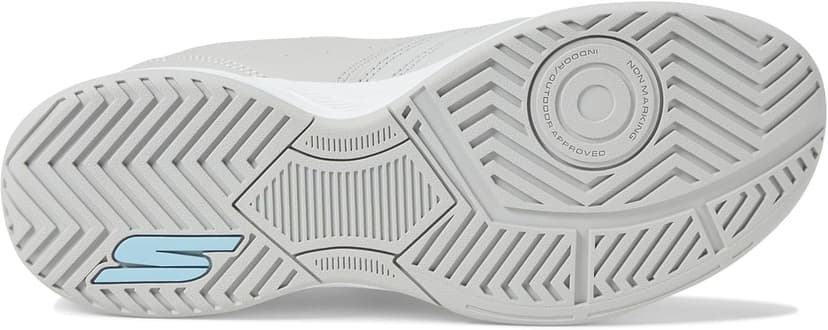 Skechers Women's Viper Court Smash Athletic Indoor Outdoor Pickleball Shoe | Relaxed Fit Sneaker