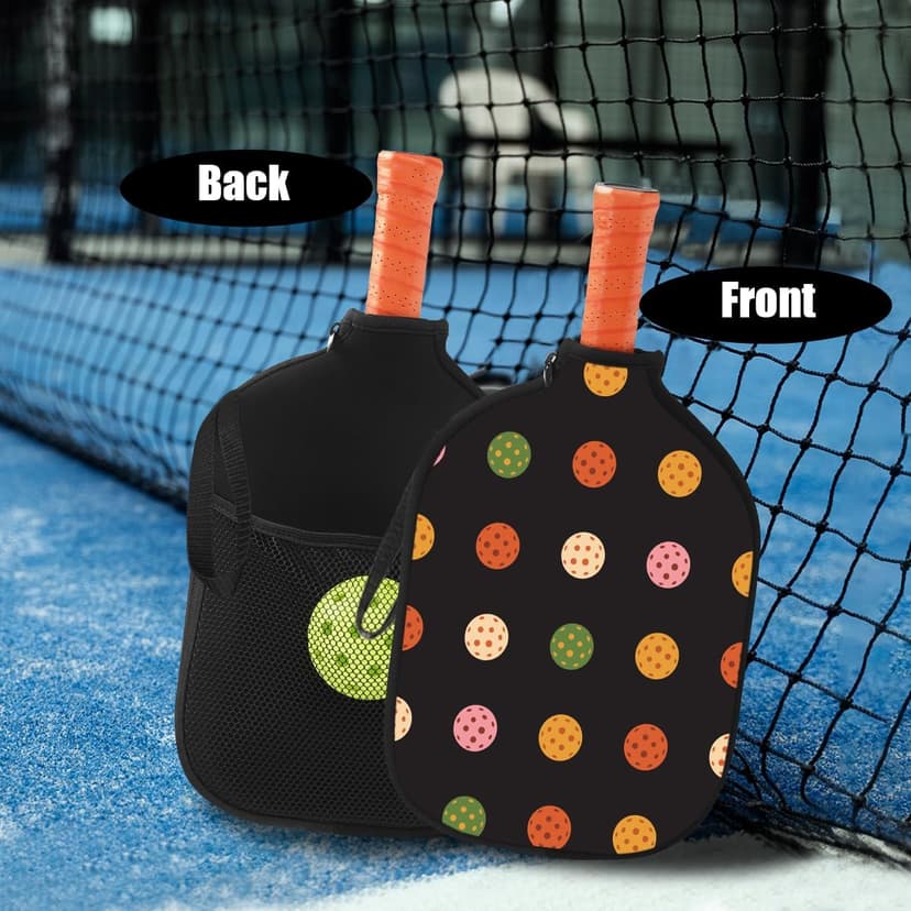 Pickleball Paddle Cover Pickleball Gifts for Men Women Pickleball Accessories Pickleball Paddle Case