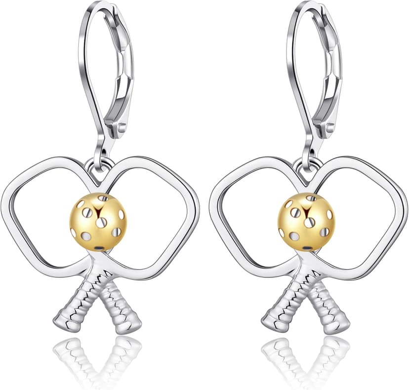 Pickleball Earrings for Wome Pickleball Jewelry Gifts for Women