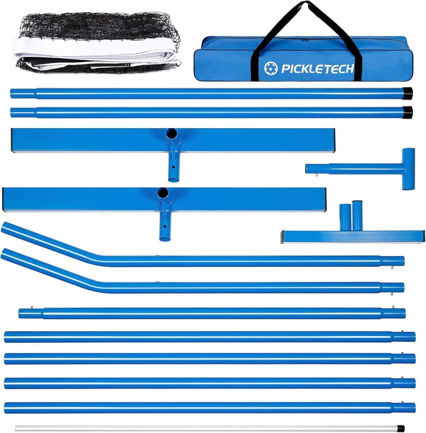 Portable Pickleball Net - 22 FT USAPA Regulation Size, Applies to Indoor & Outdoor & Driveway, Pickle Ball Net System with Carrying Bag