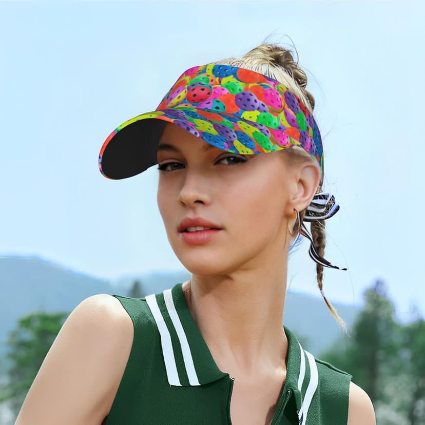 Sports Sun Visor Hats Adjustable Sun Visor Caps for Women and Men