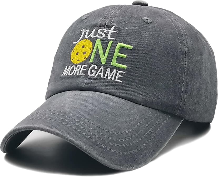 NVJUI JUFOPL Embroidered Pickleball Hat for Men Women, Funny Baseball Cap