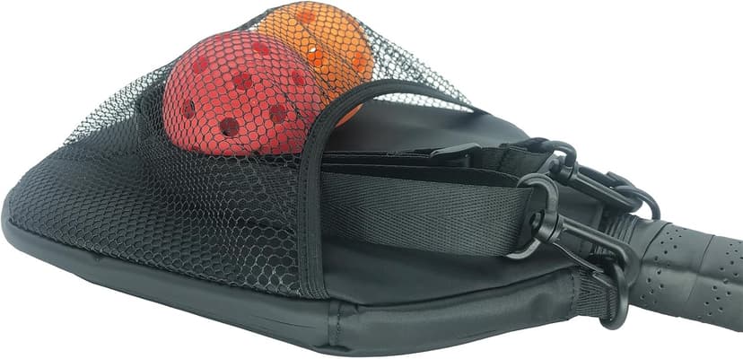 Pickleball Paddle Cover and Storage Bag With Pockets - Water Resistant Racket Sleeve for Standard & Extended Paddles