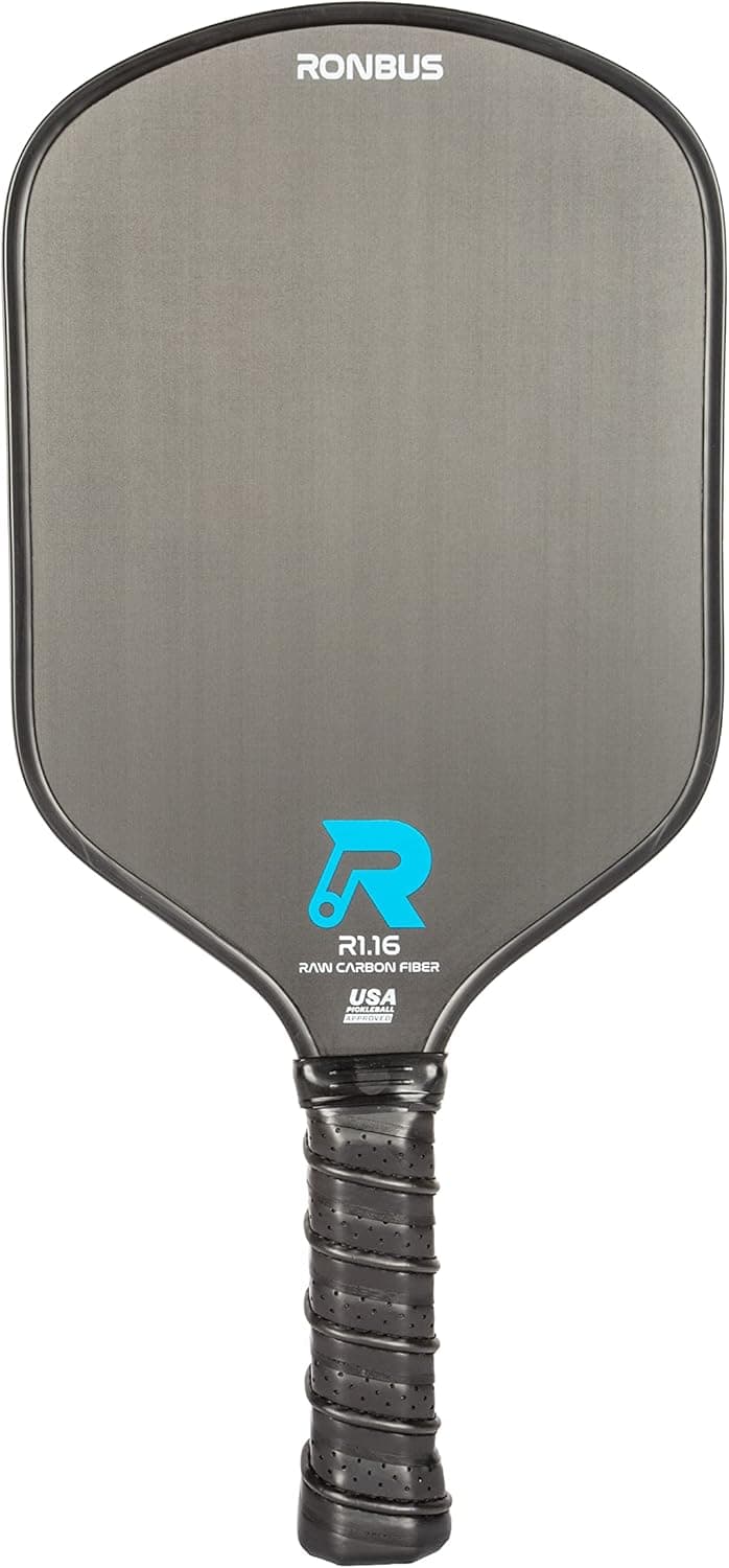 R1.16/R2.16/R3.16 Raw Toray T700 Carbon Fiber Pickleball Paddle with 16 mm Polypropylene Honeycomb Core