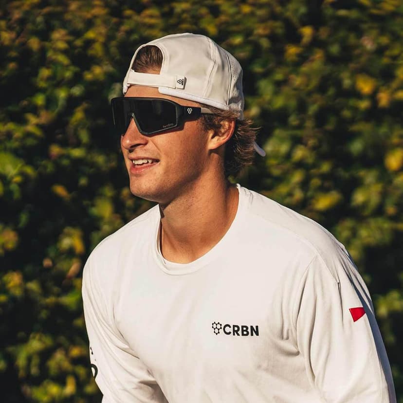 CRBN Pivot Pickleball Glasses for Men & Women - Pickleball Eye Protection - Photochromic Lens Provides Sun & Impact Protection in All Conditions