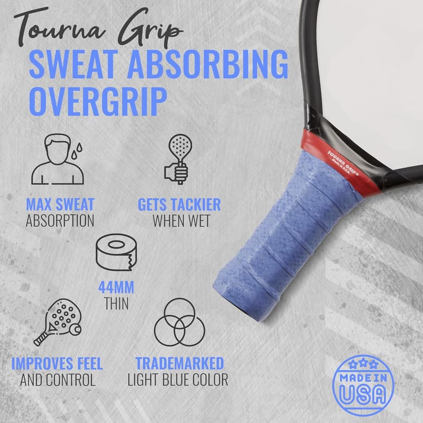 Pickleball Tourna Grip Overgrip for Pickleball Paddles