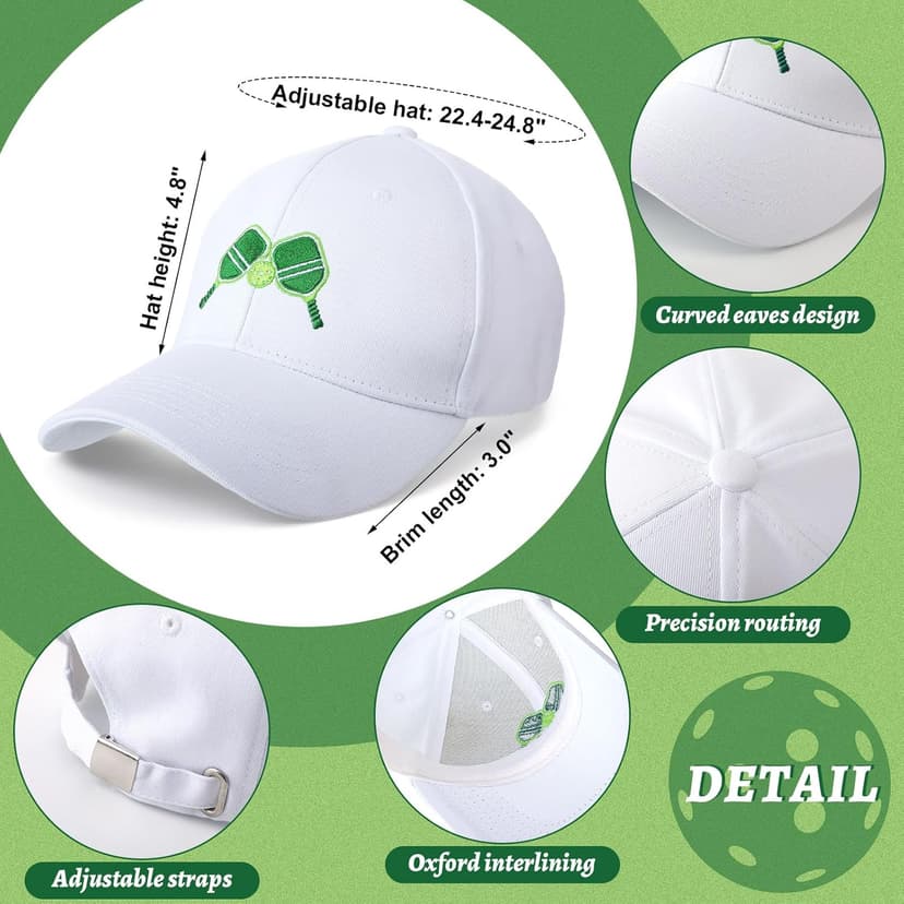Panitay 4 Pack Funny Dink Ball Lover Gifts Dink Ball Hats Sports Wrist Head Sweatbands and Novelty Socks for Men Women
