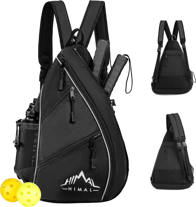 Himal Pickleball Bag Adjustable, Pickleball Backpack with Water Bottle Holder for Men and Women