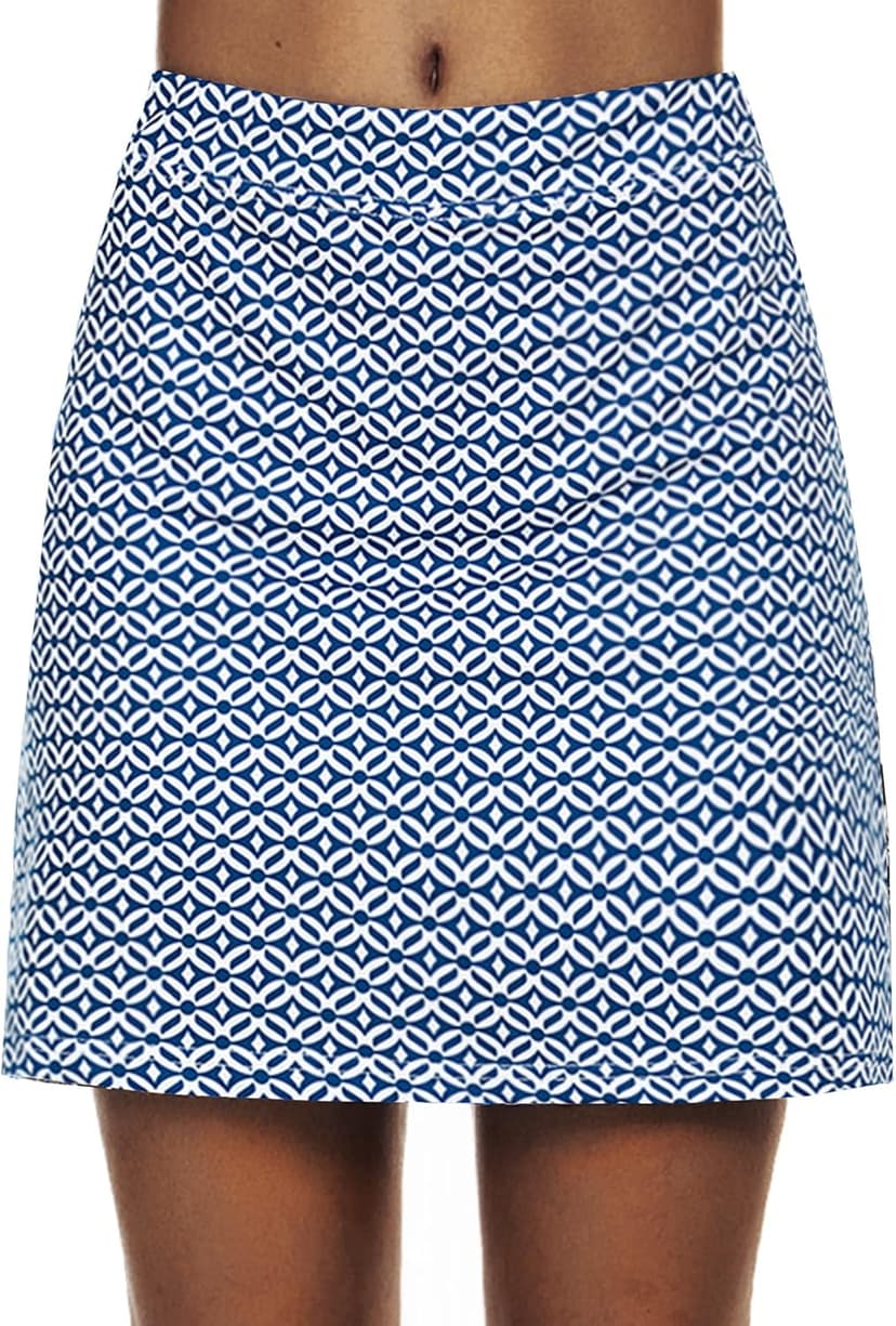 Ekouaer Women's Athletic Skorts Lightweight Golf Skirts Inner Shorts Pocket Tennis Workout Sports Pickleball Skort