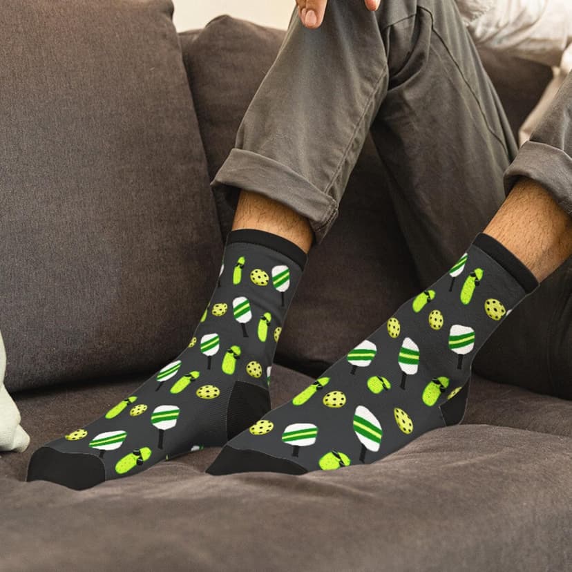 FOURSTUFF Hobby Socks for Ski, Cycling, Golf, Fishing, Soccer, Camping, Hunting, Hiking, Gaming, Book