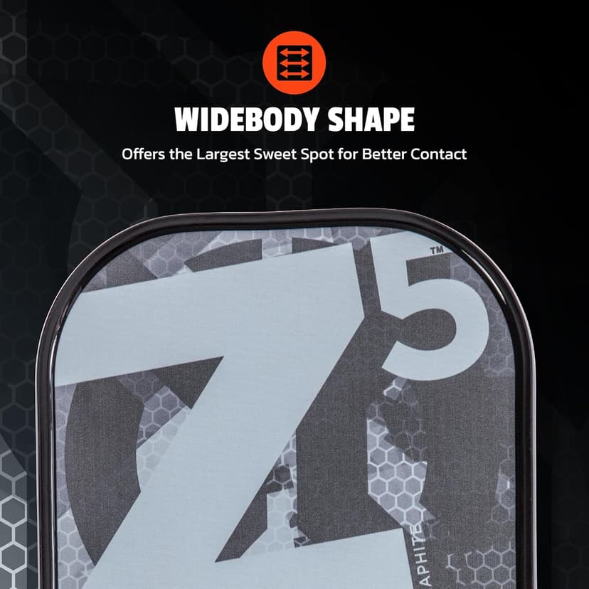 ONIX Graphite MOD Z5 Graphite Carbon Fiber Pickleball Paddles with Cushion Comfort Pickleball Paddle Grip