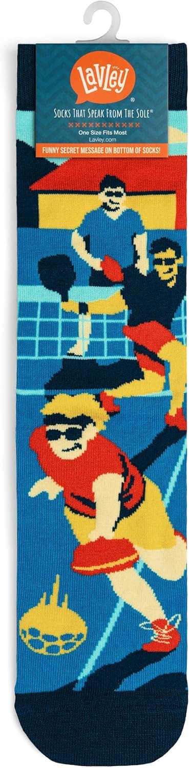 Lavley Funny Socks for Sports Fans, Players and Coaches - Gifts for Men, Women, and Teens