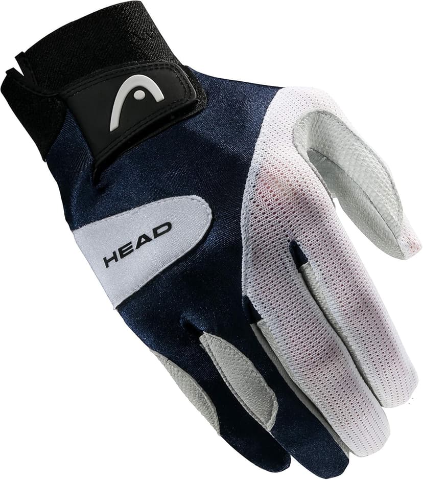 HEAD Leather Racquetball Glove - Renegade Extra Grip Breathable Mesh Glove - Large, Right Hand, Black