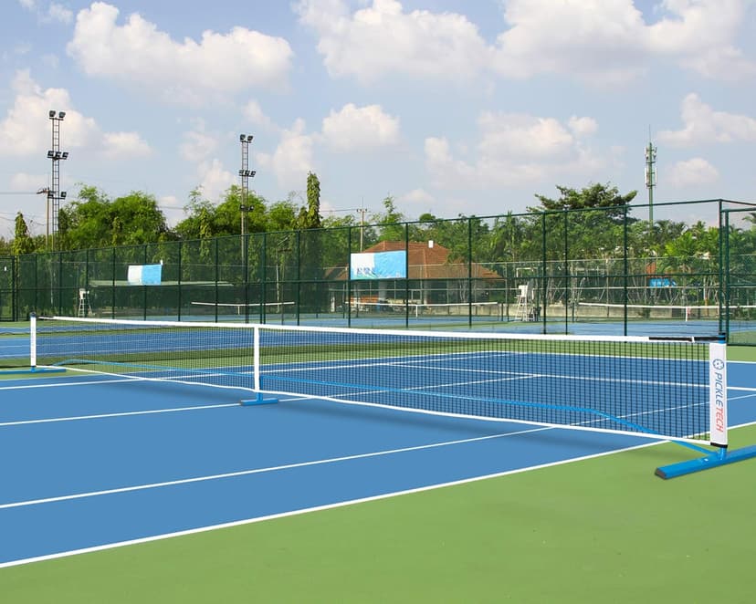 Portable Pickleball Net - 22 FT USAPA Regulation Size, Applies to Indoor & Outdoor & Driveway, Pickle Ball Net System with Carrying Bag