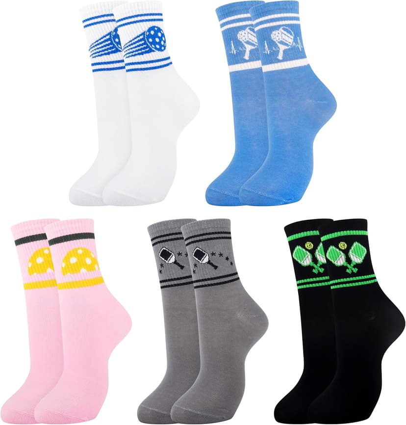 Moyel Socks Women, 5 Pairs of Funny Cute Socks Gifts for Women
