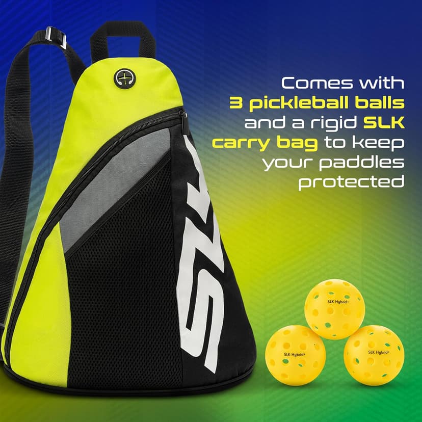 Selkirk Sport Pickleball Paddles Set of 2 | Designed in The USA | Choose The SLK Neo Graphite, SLK Neo Fiberglass Pickleball Set or SLK Atlas Pickleball Bundle